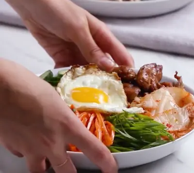 치킨 비빔밥