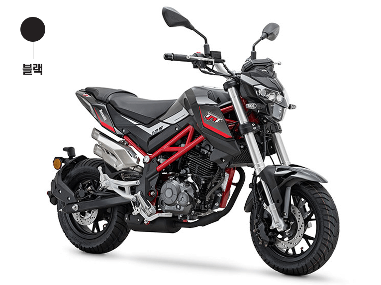 검정색 오토바이