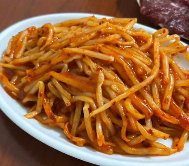 콩나물무침