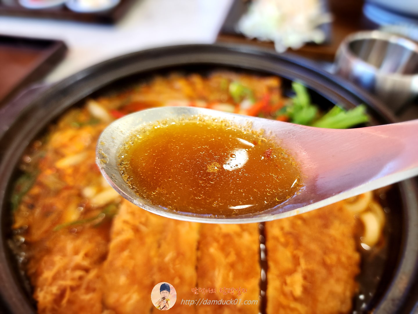 로스카츠 김치우동 나베