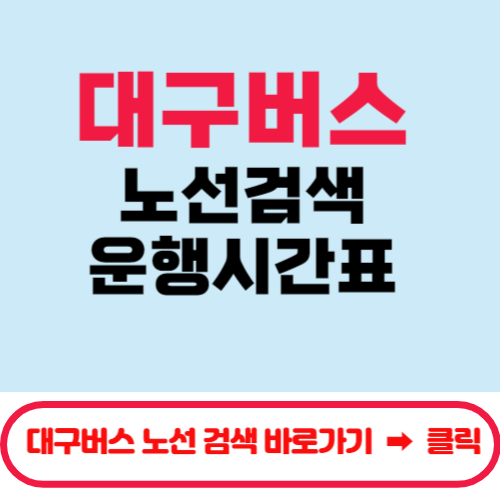 대구버스노선 검색