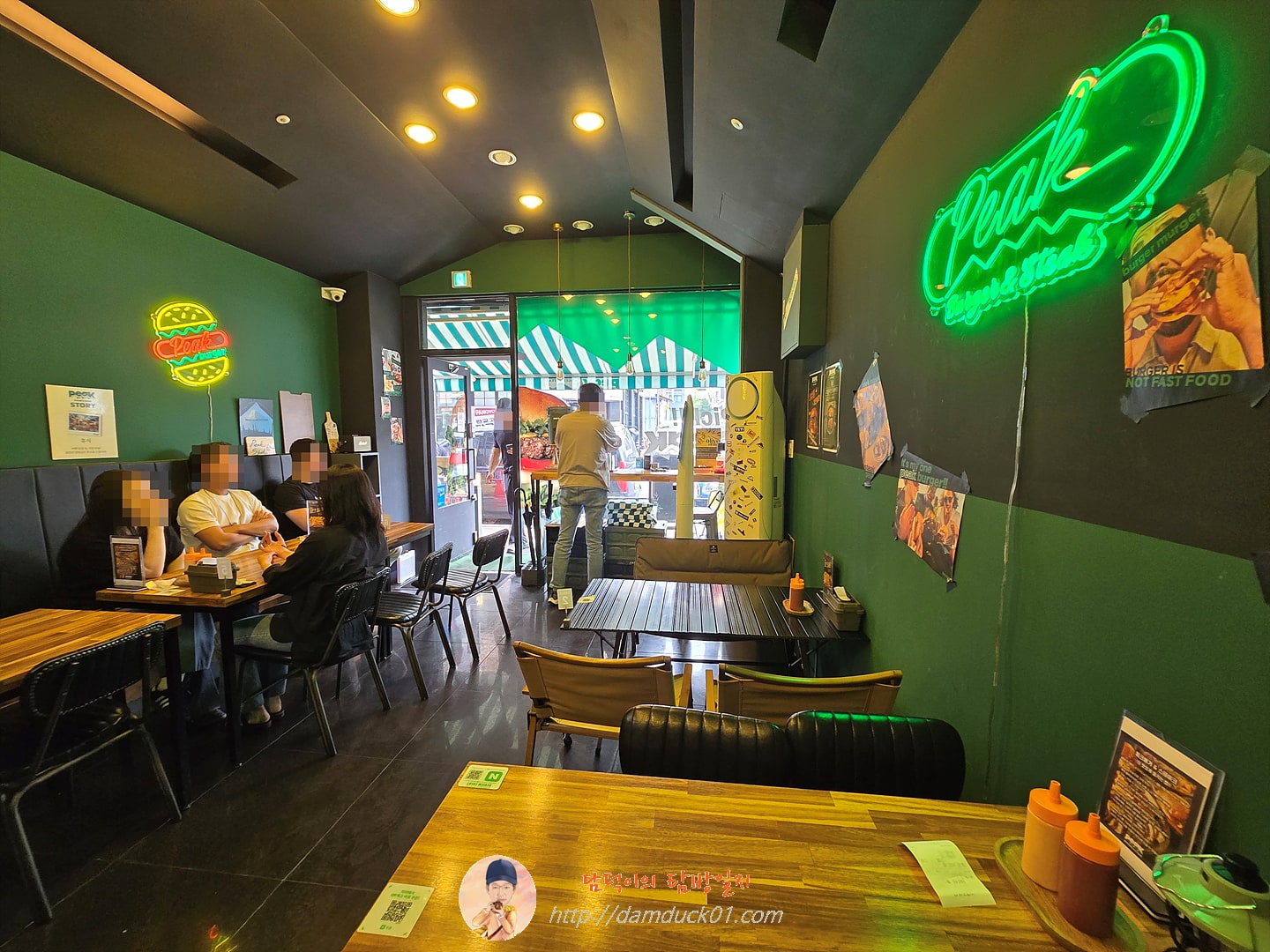 피크버거&amp;스테이크