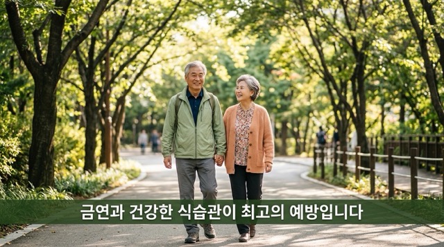 후두암 예방 금연 건강한 생활습관