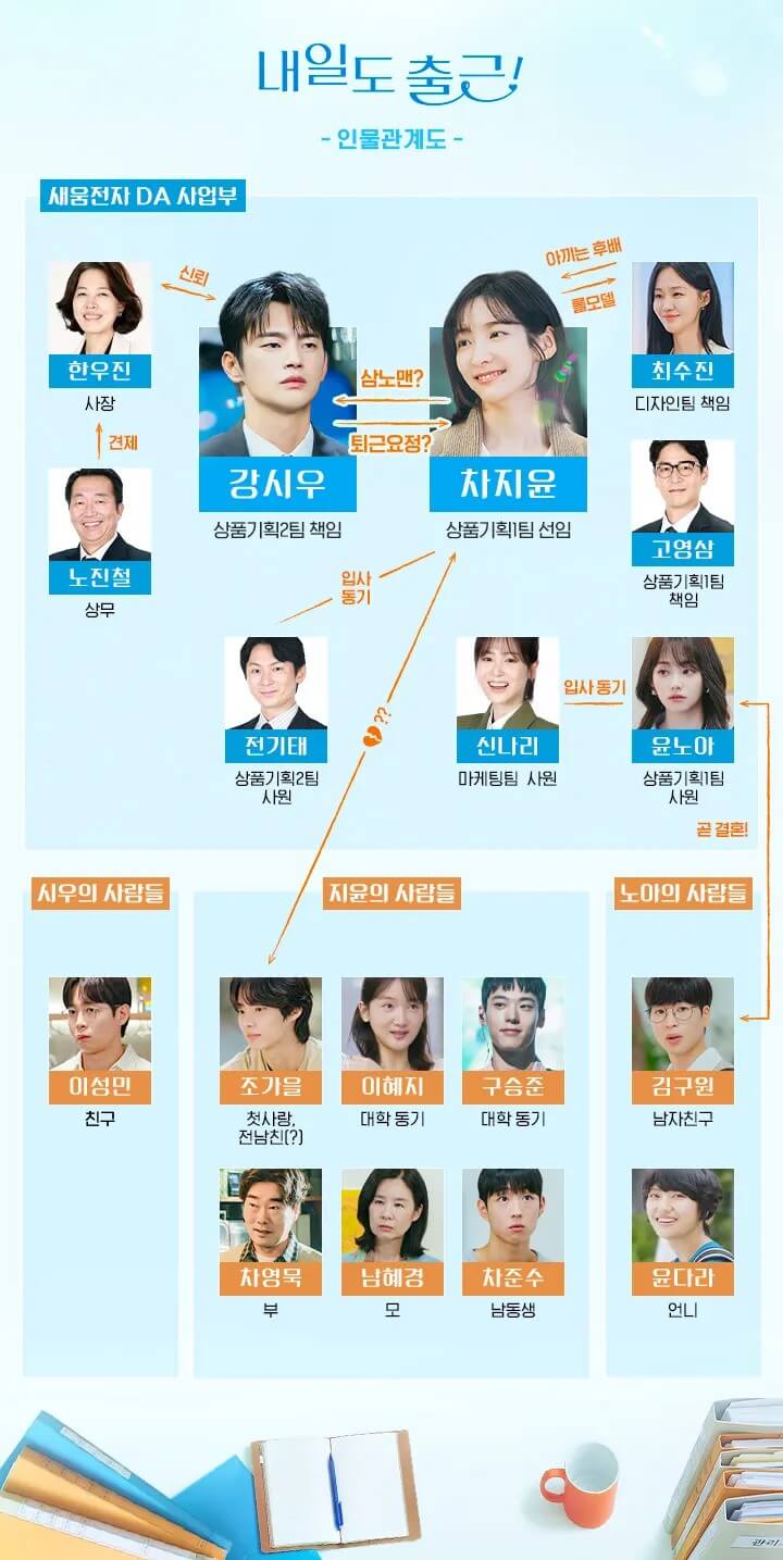 tvN 내일도 출근 공식 홈페이지 자료 3