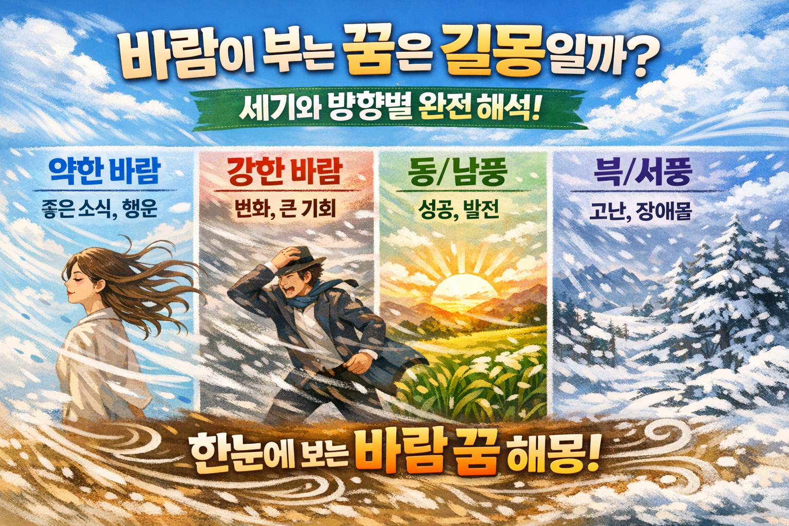 바람이 부는 꿈