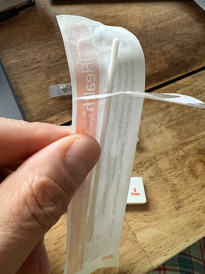 셀프테스트 샘플 채취 스틱