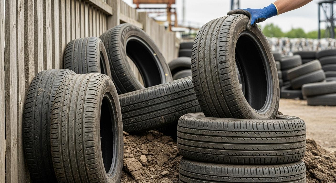 자동차 타이어 버리는법
