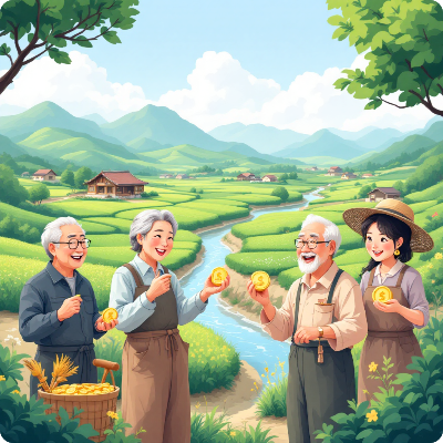 신안군 농어촌 기본소득 이미지