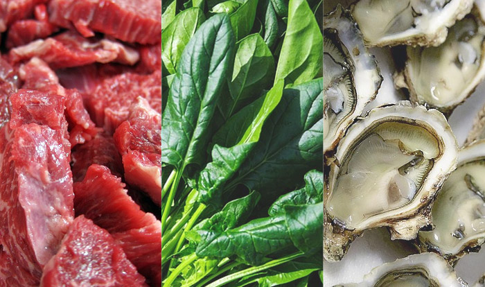 철분 많은 음식