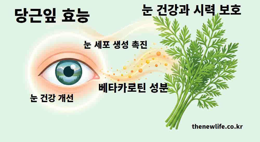 당근잎 효능 눈 건강 시력 보호