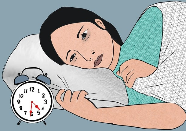 폐경기 수면문제 관련 이미지