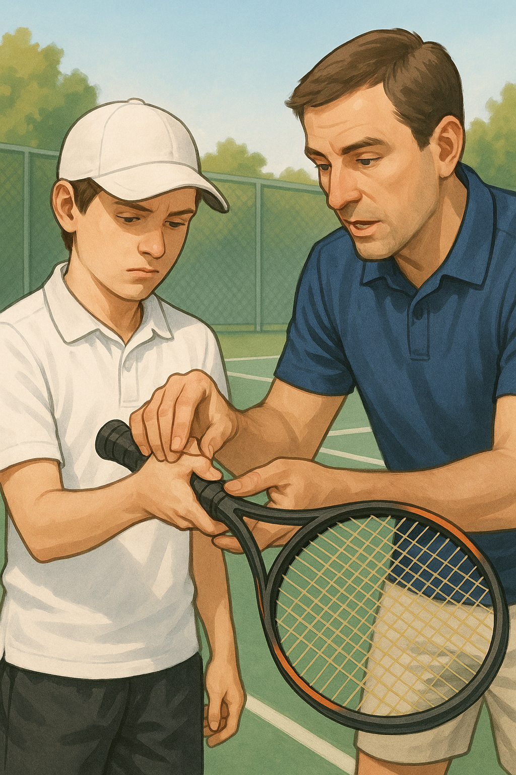 테니스 초보자가 피해야 할 나쁜 습관 관련 사진