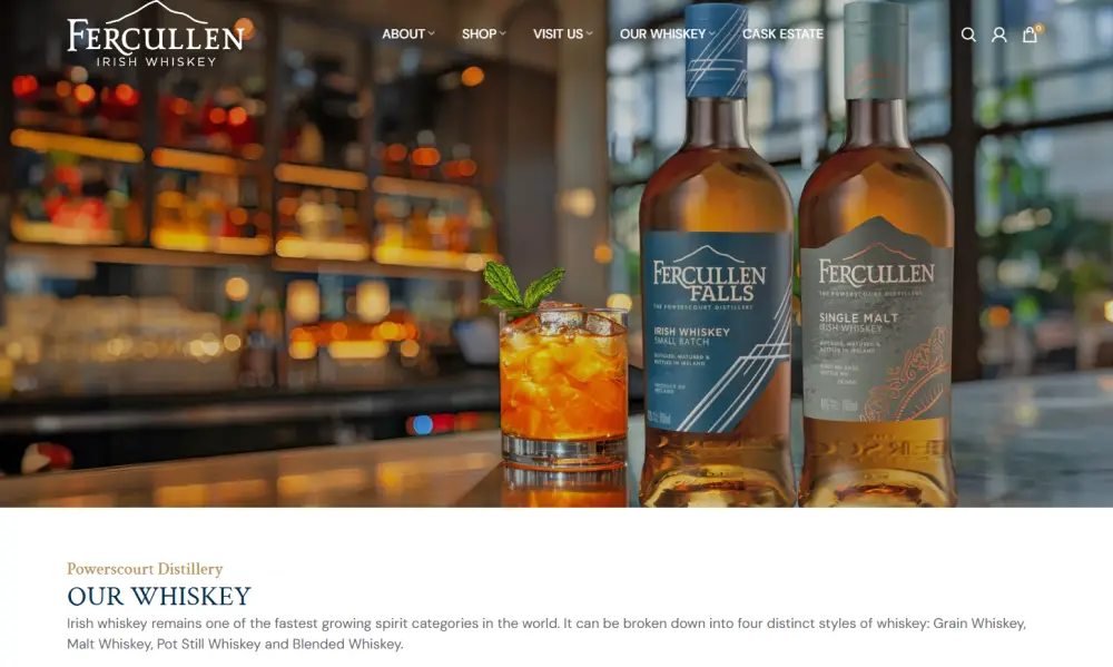 퍼컬렌 위스키 사진