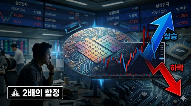 삼성전자 2배 ETF 상장과 투자 리스크를 설명하는 이미지