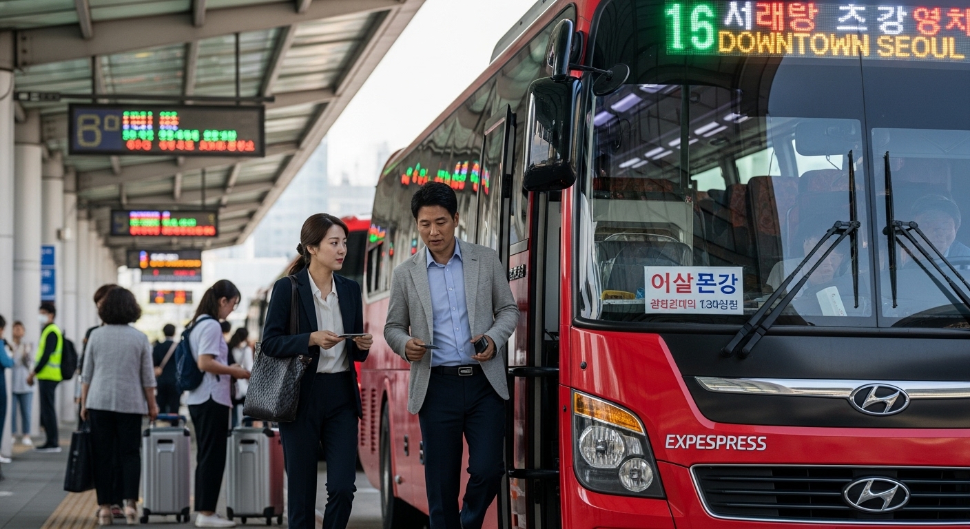 광역버스 좌석예약제