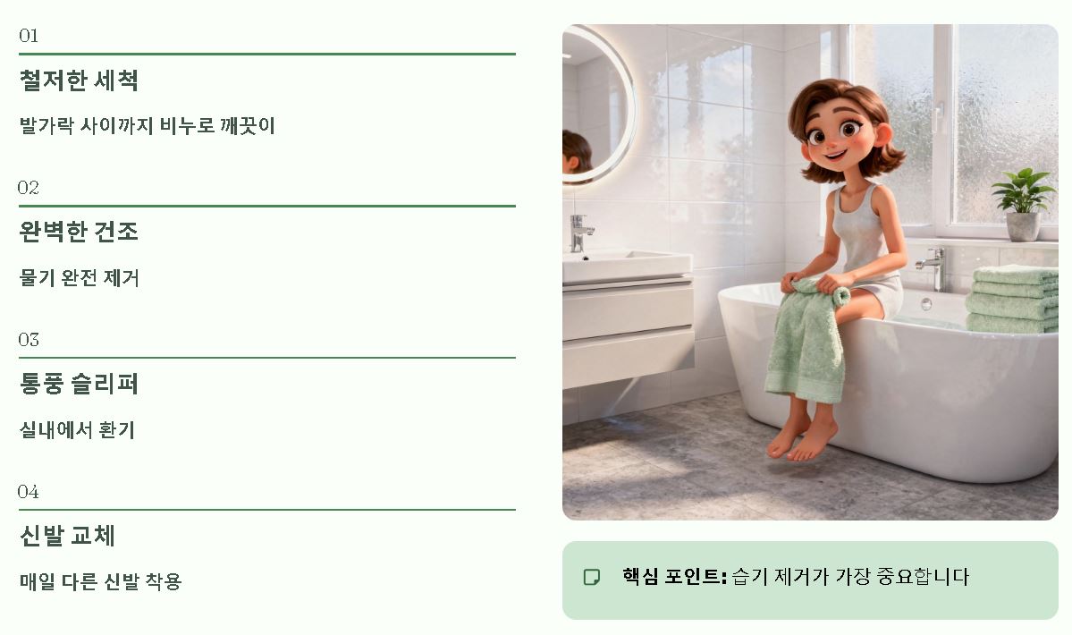 발톱 무좀 원인