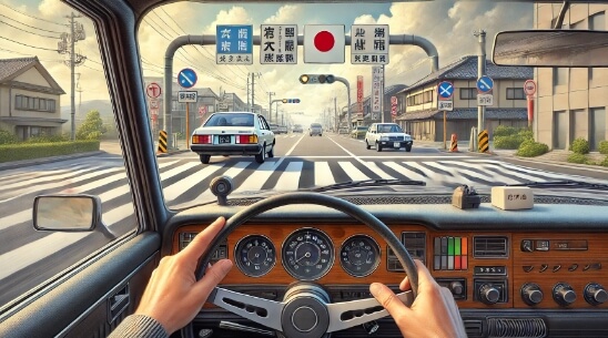 일본 국제운전면허증 사용이 가능하다.