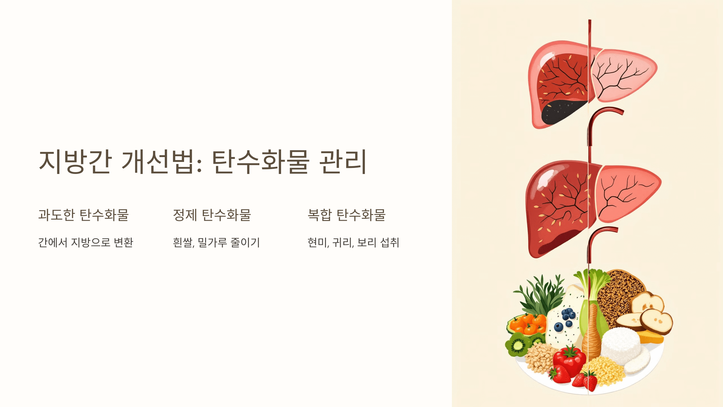 지방간과 관련된 사진입니다.