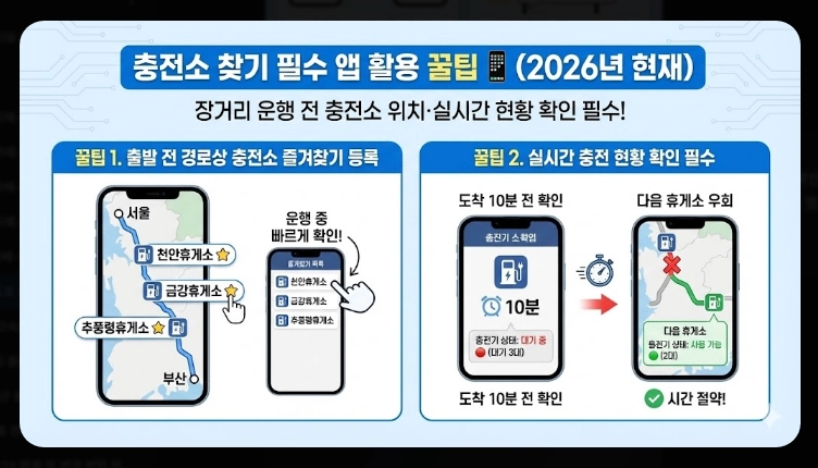고속도로 휴게소 전기차 충전소 위치 총정리 (2026 최신)