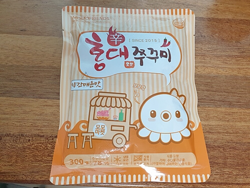 쭈꾸미볶음 포장 앞면