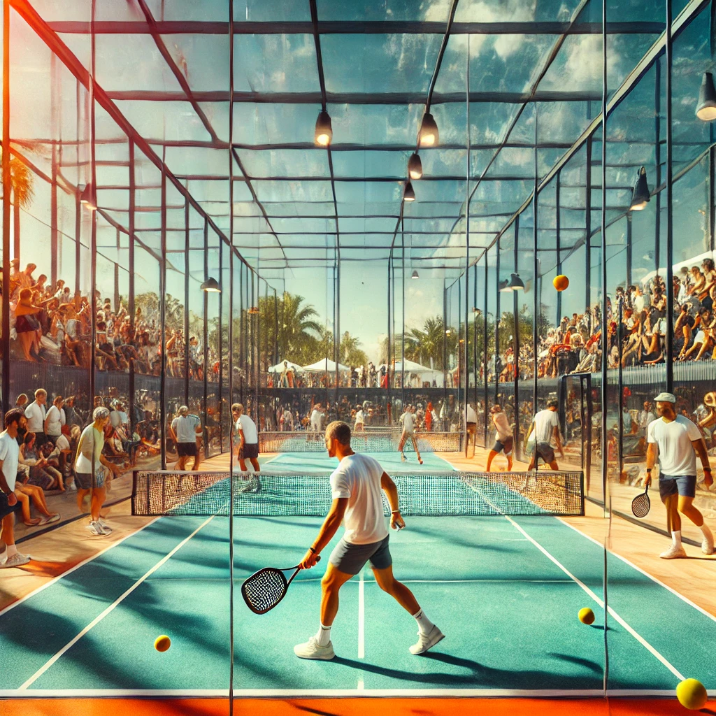 패들테니스 사진