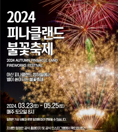 피나클랜드 불꽃축제