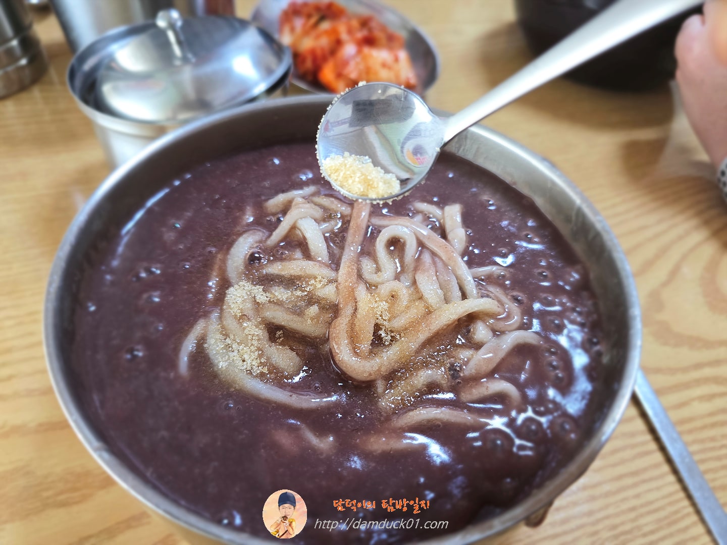 팥칼국수