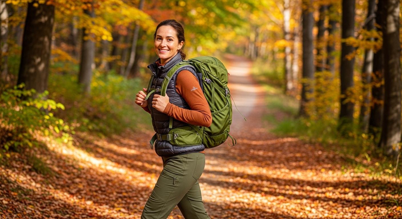 여성 가을 등산바지