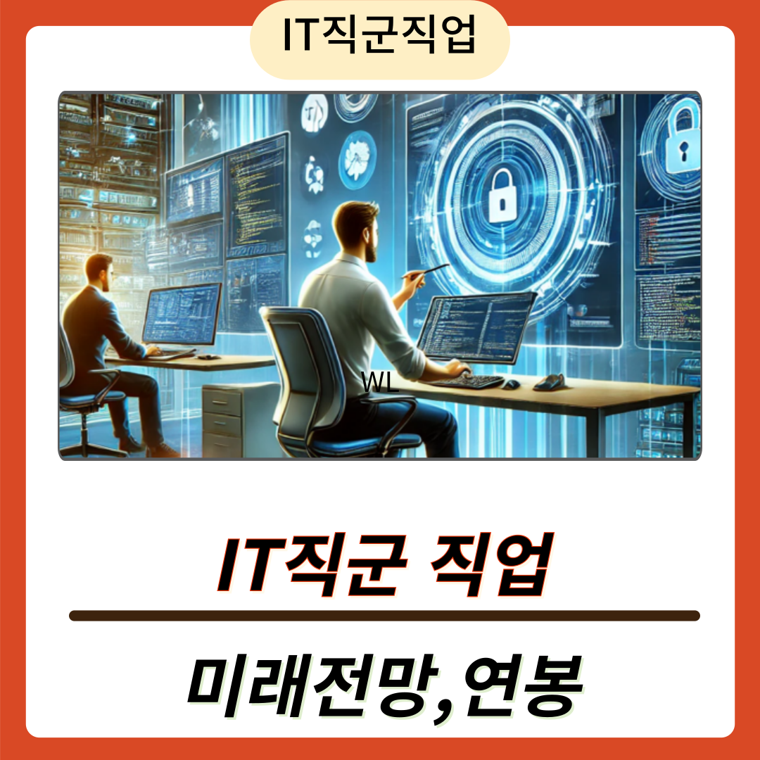 IT 직군 종류별 업무 및 연봉, 미래 전망 분석