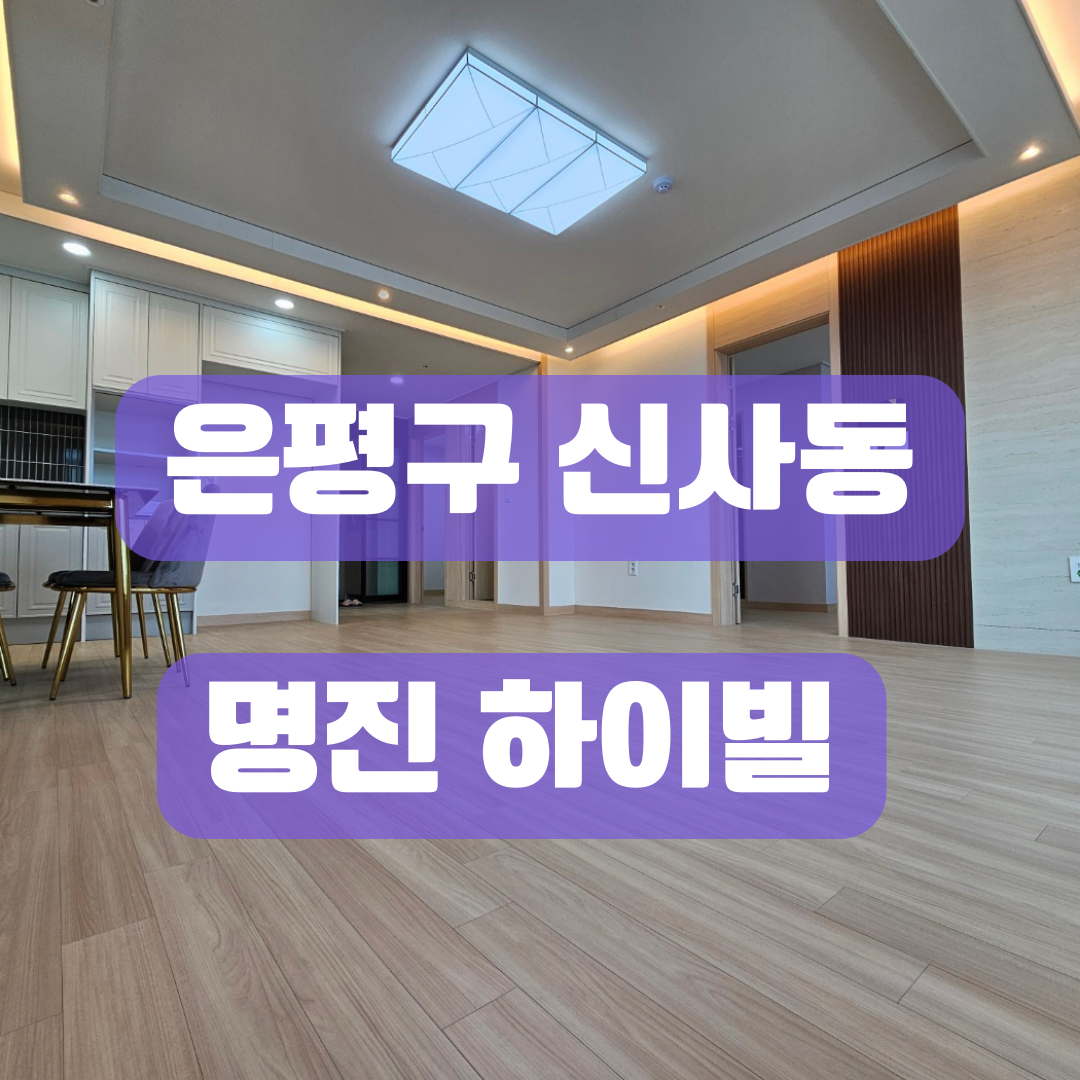 은평구 신사동 빌라 분양