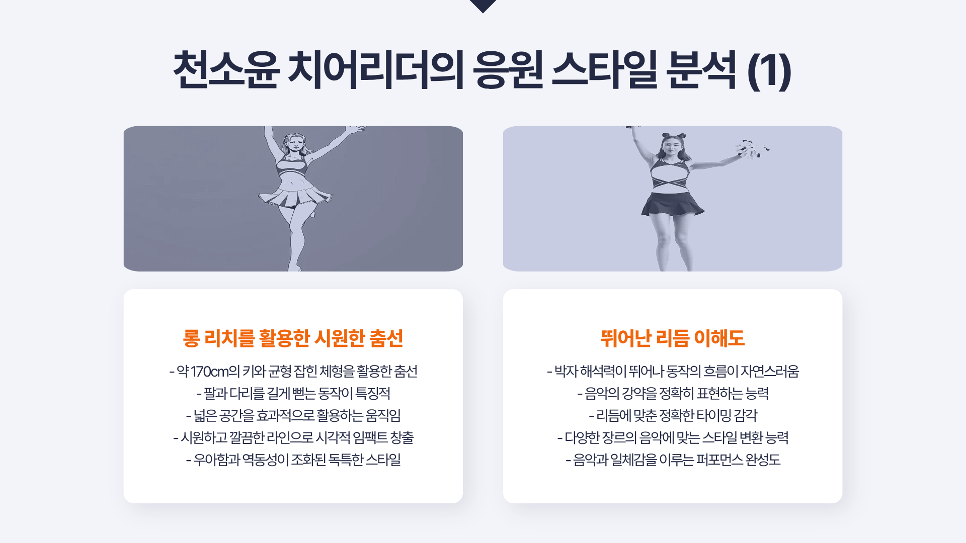 천소윤 치어리더 프로필&amp;#44; 충격적 비주얼의 주인공!