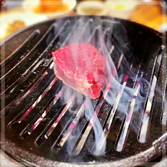 고기서만나 삼각지, 용리단길 숙성 안심 구이, 돌솥 라멘 맛집