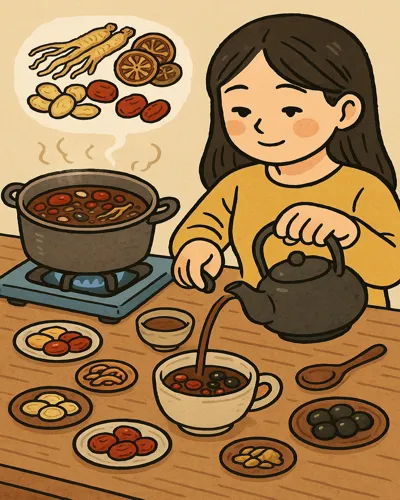 쌍화차 만드는 법과 끓이는 비법1