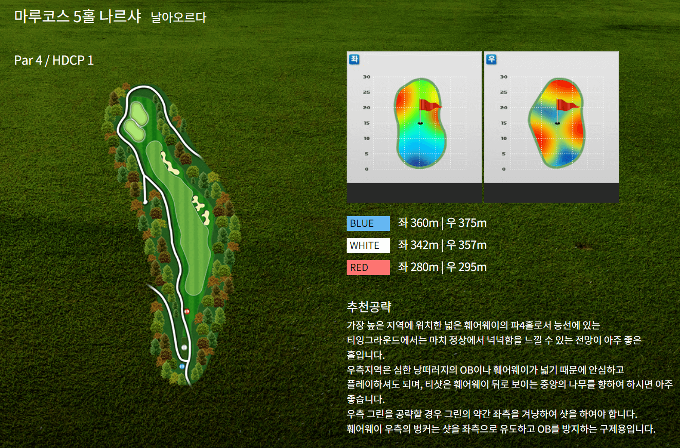 남여주 GC 마루코스 공략 방법 05