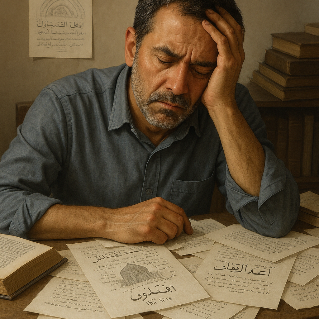 만성피로에 시달리는 중년