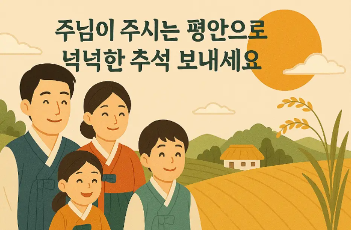 넉넉한-추석-크리스천-인사말-가족