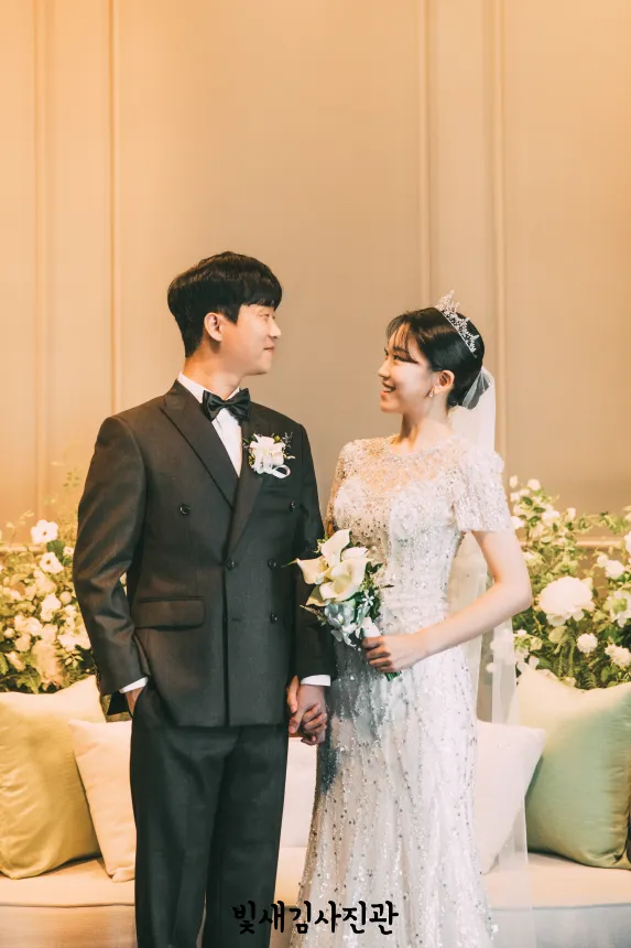 신부대기실 신랑신부 세로