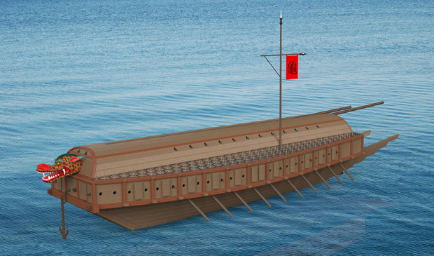 거북선 복원 이미지