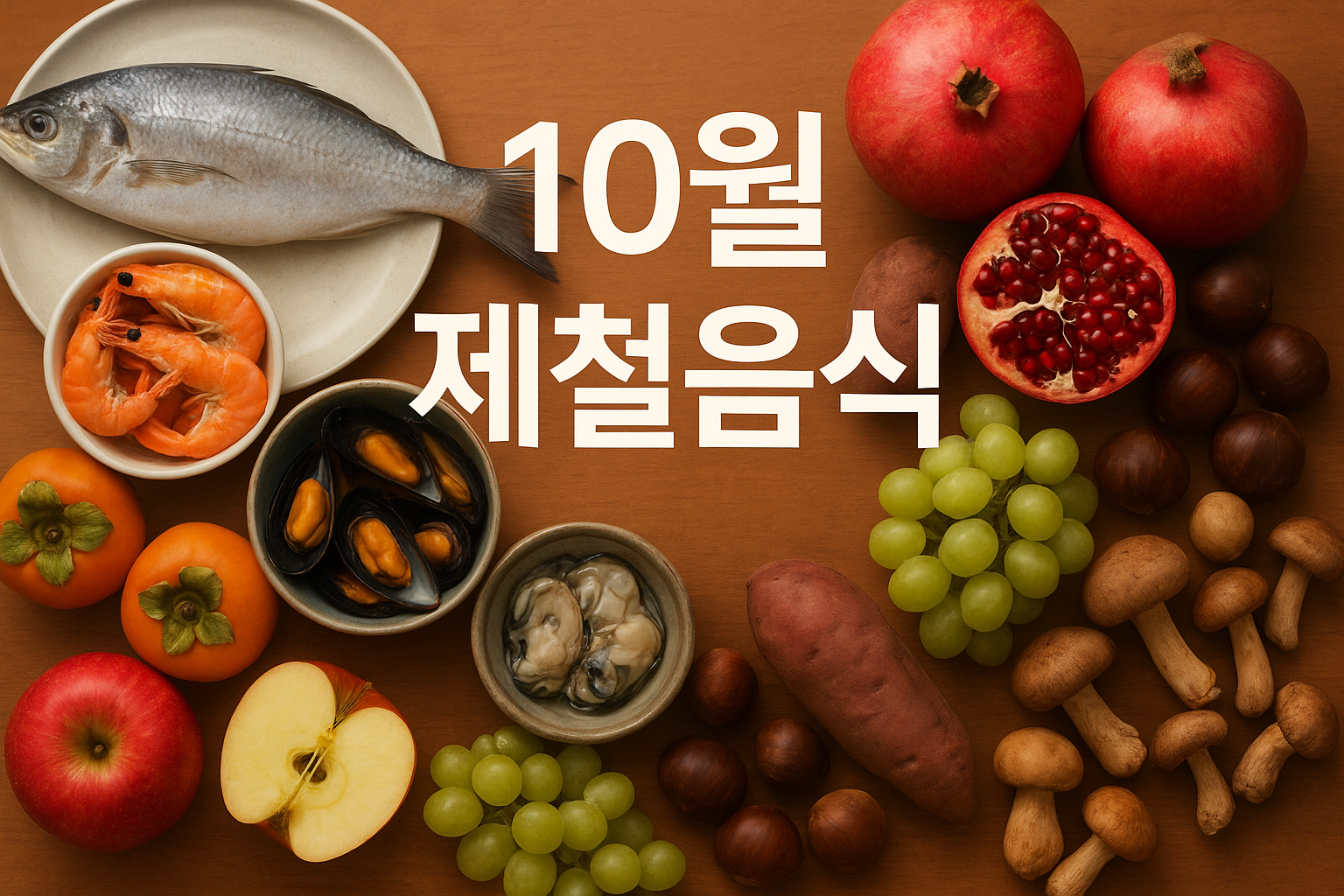 10월 제철음식