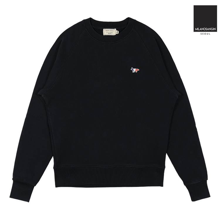 메종키츠네 트리 컬러 폭스 여성 맨투맨 FW00308KM0001 26393367