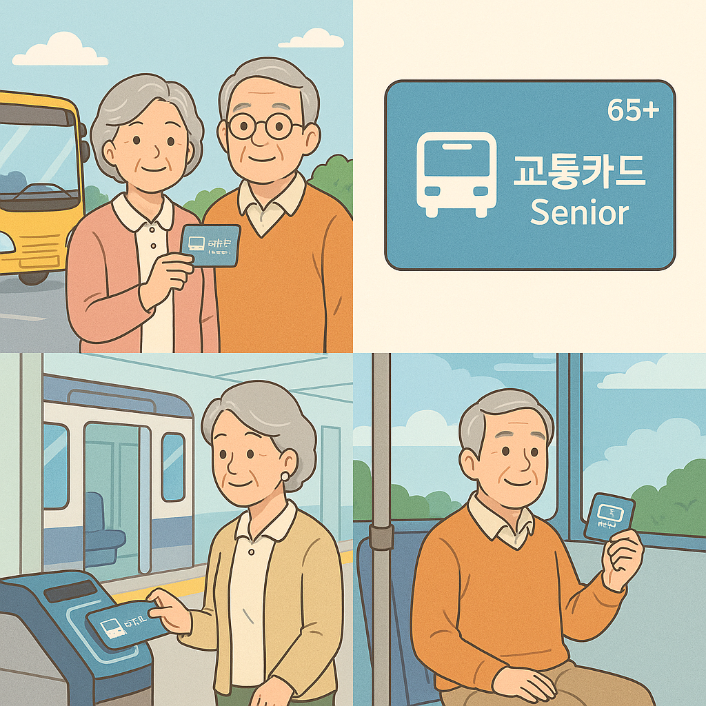 65세이상 교통카드 발급