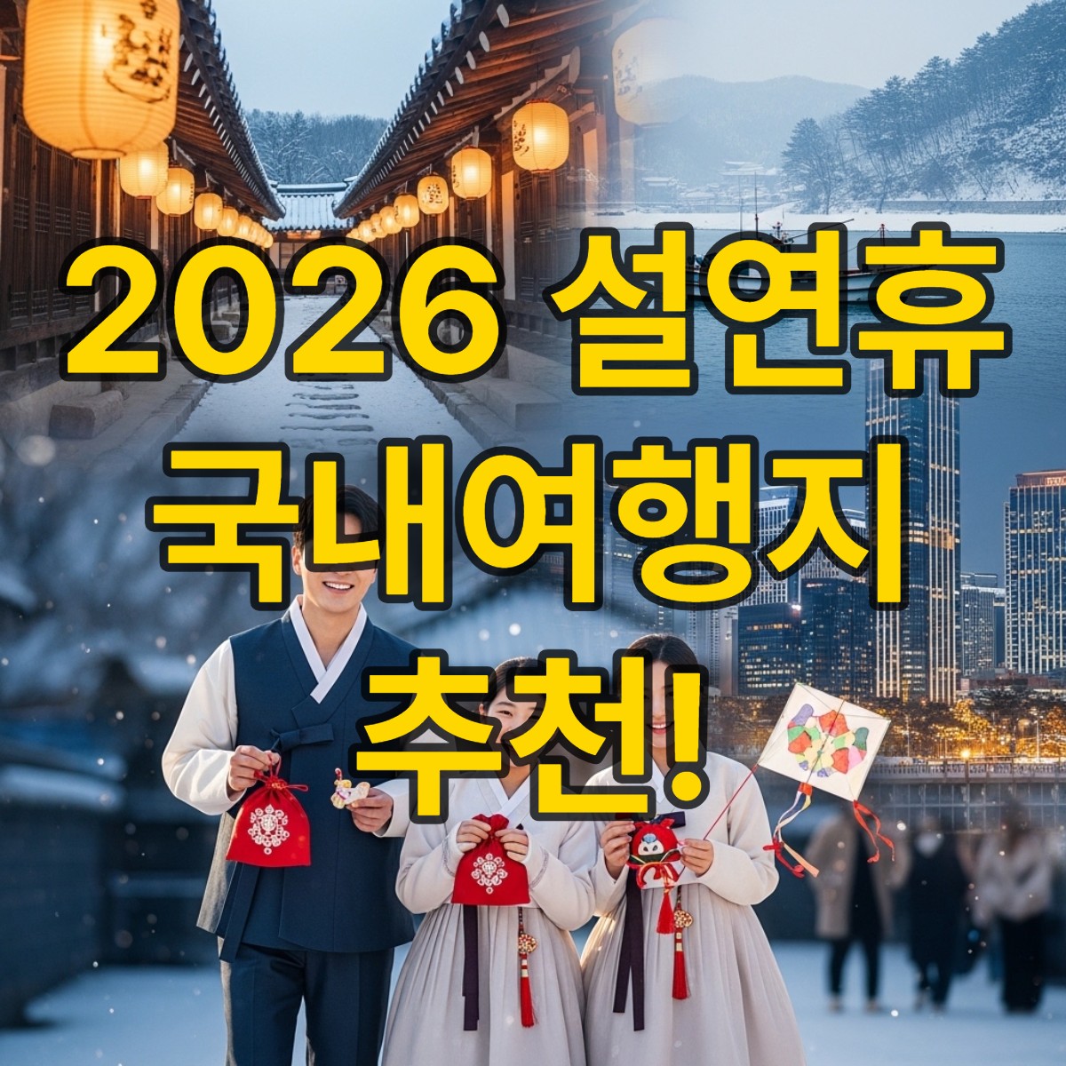 설연휴 국내여행 추천