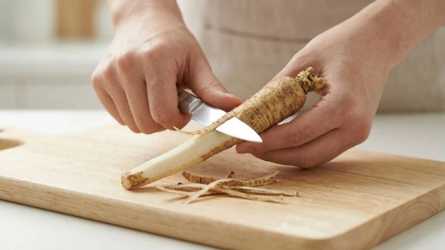 껍질 제거 (쓴맛 제거 핵심 1)