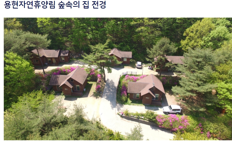 여름휴가 보내기 딱! 좋은 국립자연휴양림 6곳