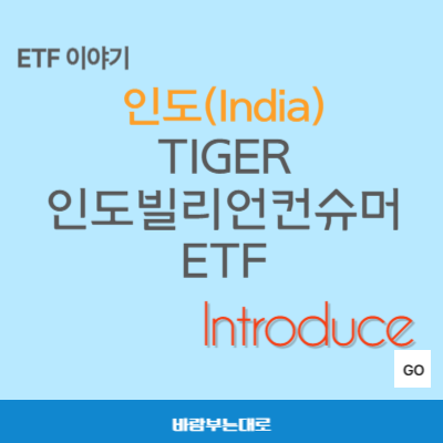 TIGER 인도빌리언컨슈머 ETF(479730): 인도 14억 소비 시장에 투자하기