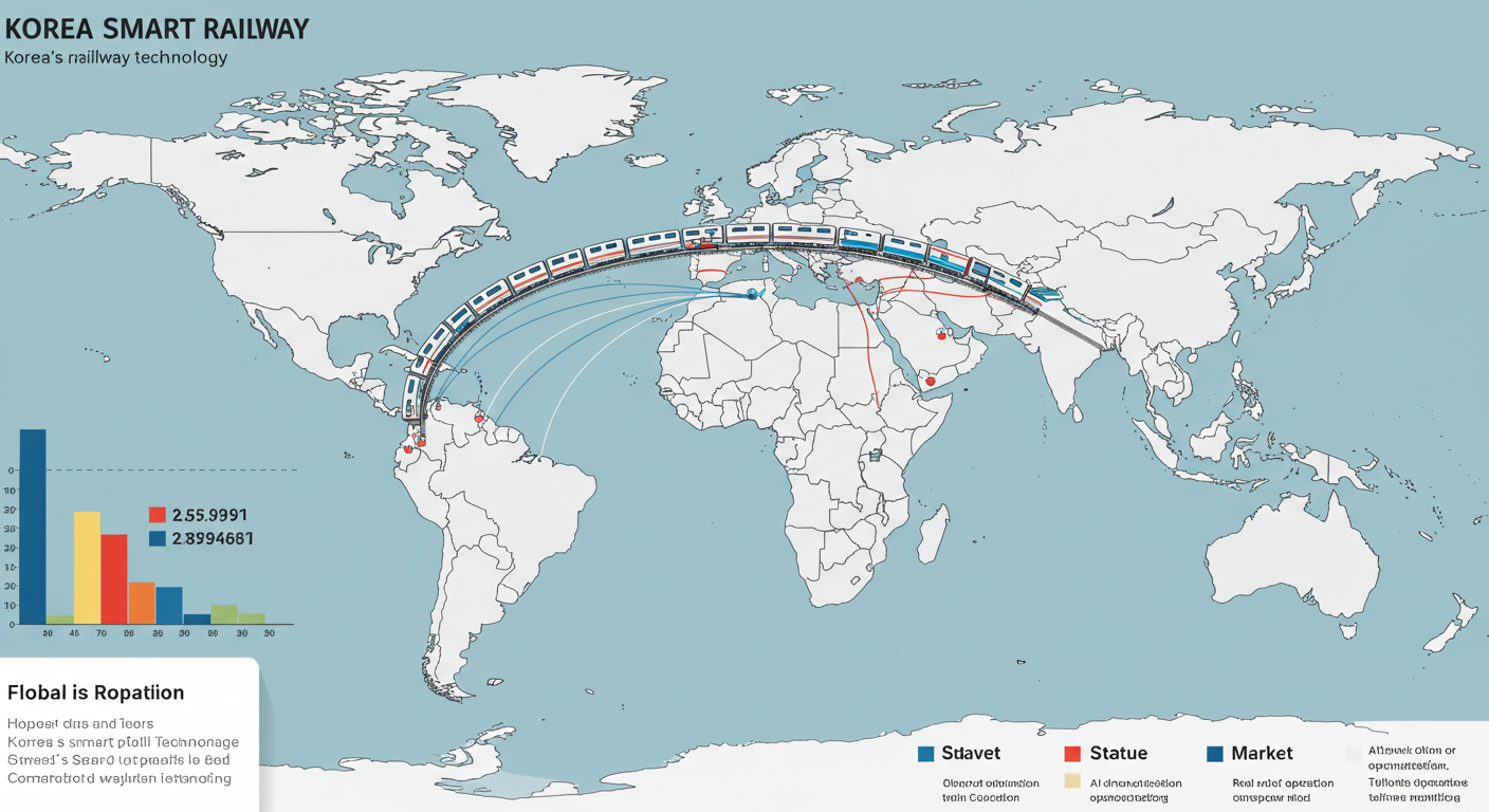 한국의 스마트 철도 기술, 글로벌 경쟁력은?