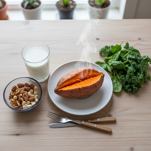 건강하게 고구마와 우유 즐기는 현명한 방법
