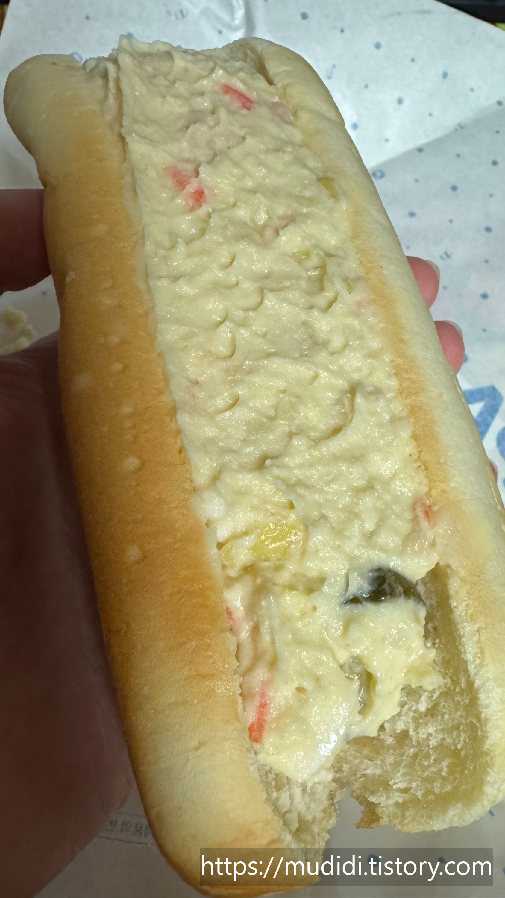 빽다방 사라다빵 3,500원에 다시 만난 그 시절 분식집 맛