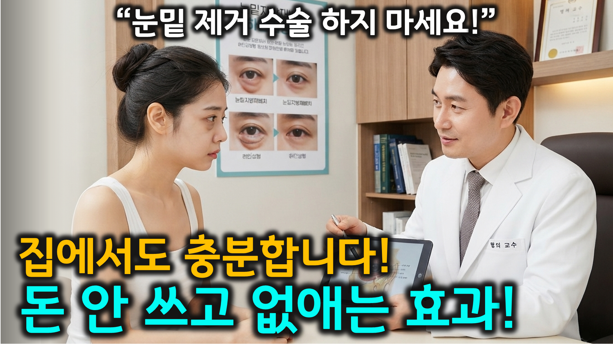 눈밑 처짐 (노화 원인, 유형 진단, 홈케어)