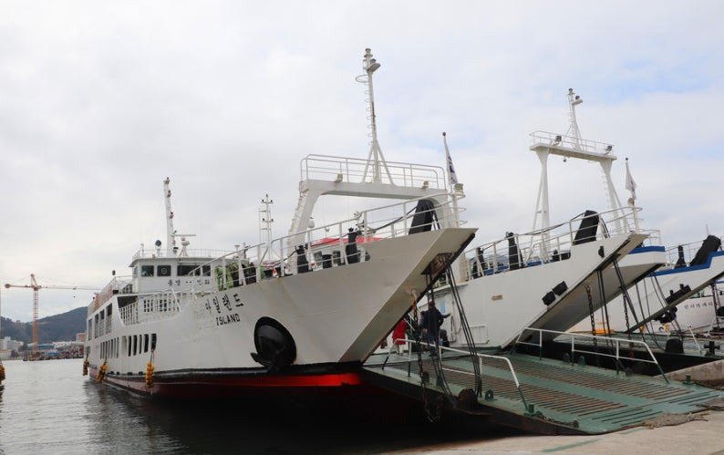 통영항 욕지도 배편 예약